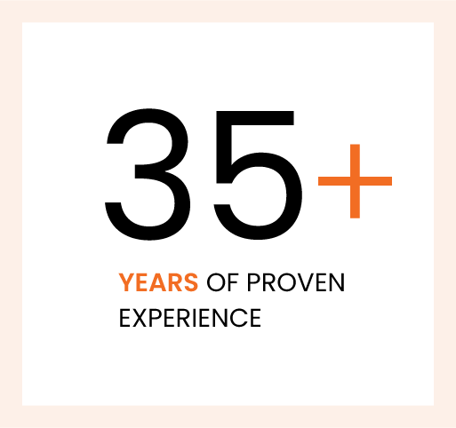 35+ Years of Proven Experience